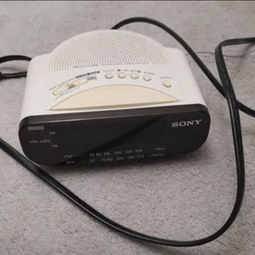Sony radio alarm